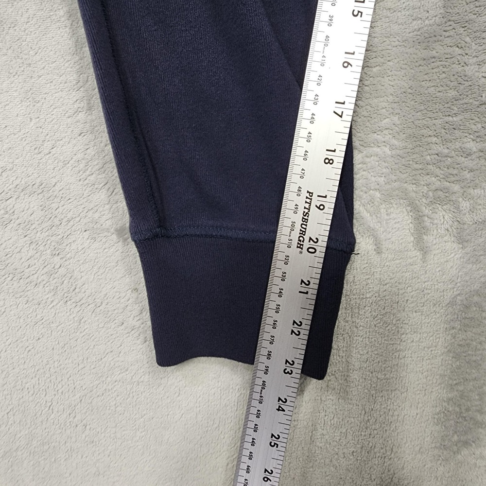 Eddie Bauer Pants Womens M Blue Jogger Sweatpants Drawstring Pockets Lounge - Picture 10 of 12